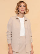 Camisa Urbanity mullet com fechamento em botões