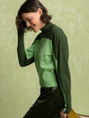 Blusa bicolor Urbanity