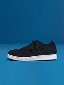 Tênis floripa em malha com textura, cadarço e solado baixo Biamar