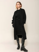 Casaco longo e canelado Biamar