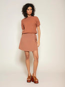 Blusa em algodão com trama detalhada Biamar