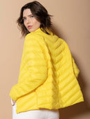 Jaqueta com bolsos e mangas de cava posta Biamar Outlet