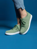 Tênis floripa em malha com textura, cadarço e solado baixo Biamar