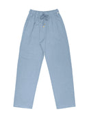 Calça reta com bolsos faca e cordão ajustável Biamar