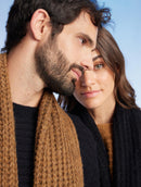 Manta unissex em tricô com textura Biamar