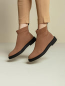 Bota London em malha de cano e solado baixo Biamar