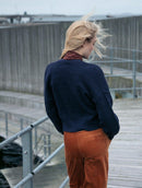 Casaco em algodão com textura e mangas de cava quadrada Biamar