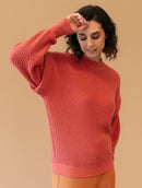 Blusa de gola média e mangas de cava quadrada com tranças Urbanity