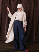 Casaco longo e canelado Biamar