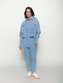 Jaqueta com botões, bolsos e mangas de cava quadrada Biamar