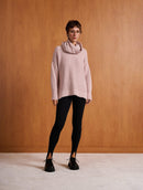 Calça fusô canelada em algodão com alça no pé Biamar