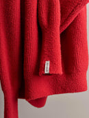 Blusa ampla canelada com gola rolê Biamar