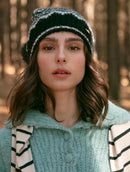 Blusa de gola polo com botões e manga de cava posta aBenção