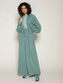 Casaco em algodão com trama vazada e cava posta Biamar