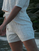 Bermuda em algodão com amarração e cordão ajustável Urbanity