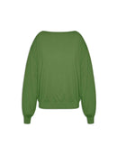 Blusa com gola canoa aBenção