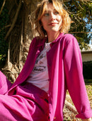 Camisa Urbanity mullet com fechamento em botões